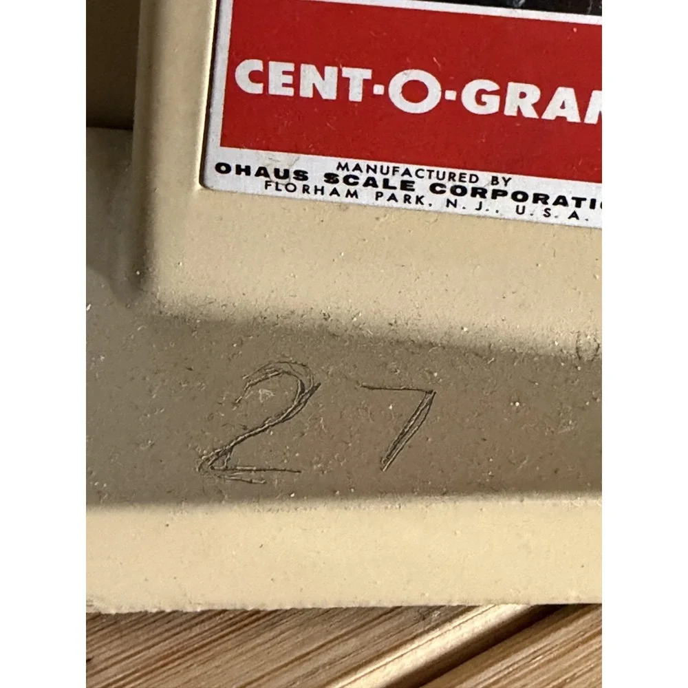 Ohaus Cent-O-Gram 311g Mechanical Triple Beam Balance Scale Vintage USA